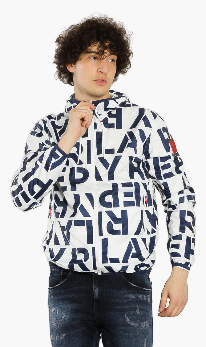 Replay All Over Print Track Jacket