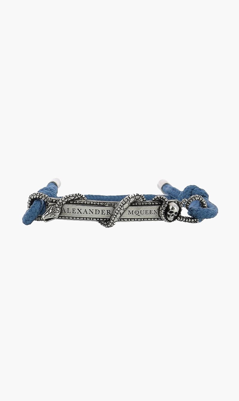 Alexander Mcqueen Blue Braided Bracelet for Men | The Deal Outlet
Alexander Mcqueen Blue Braided Bracelet for Men | The Deal Outlet