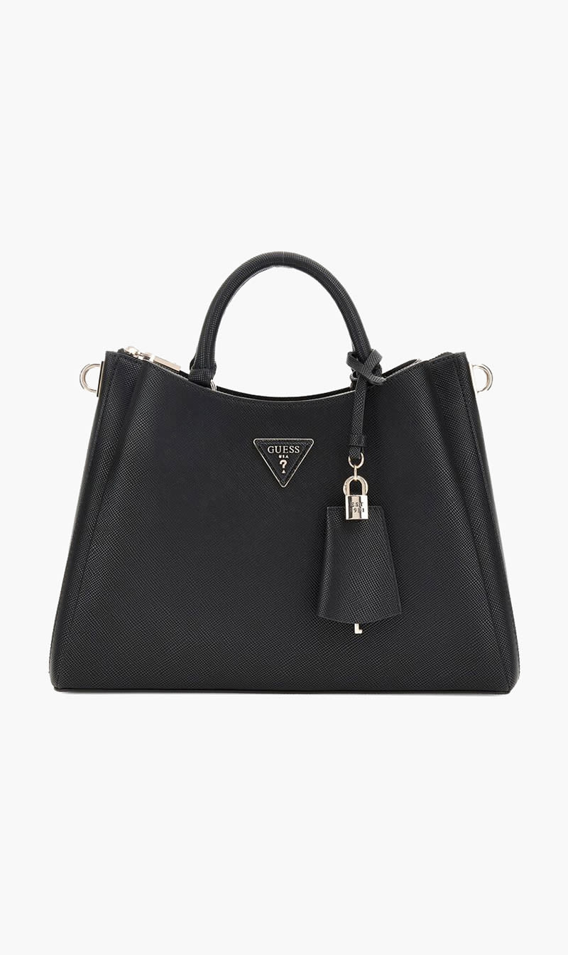 Guess Black Eco Jazlynn Girlfriend Satchel for Women
Guess Black Eco Jazlynn Girlfriend Satchel for Women