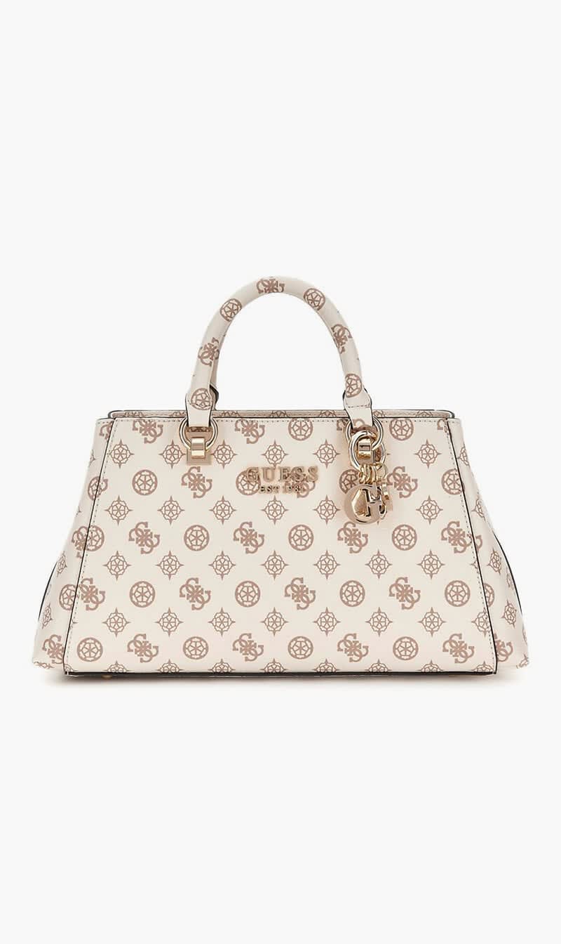 Guess White Evelune Girlfriend Satchel Bag for Women | The Deal Outlet
Guess White Evelune Girlfriend Satchel Bag for Women | The Deal Outlet