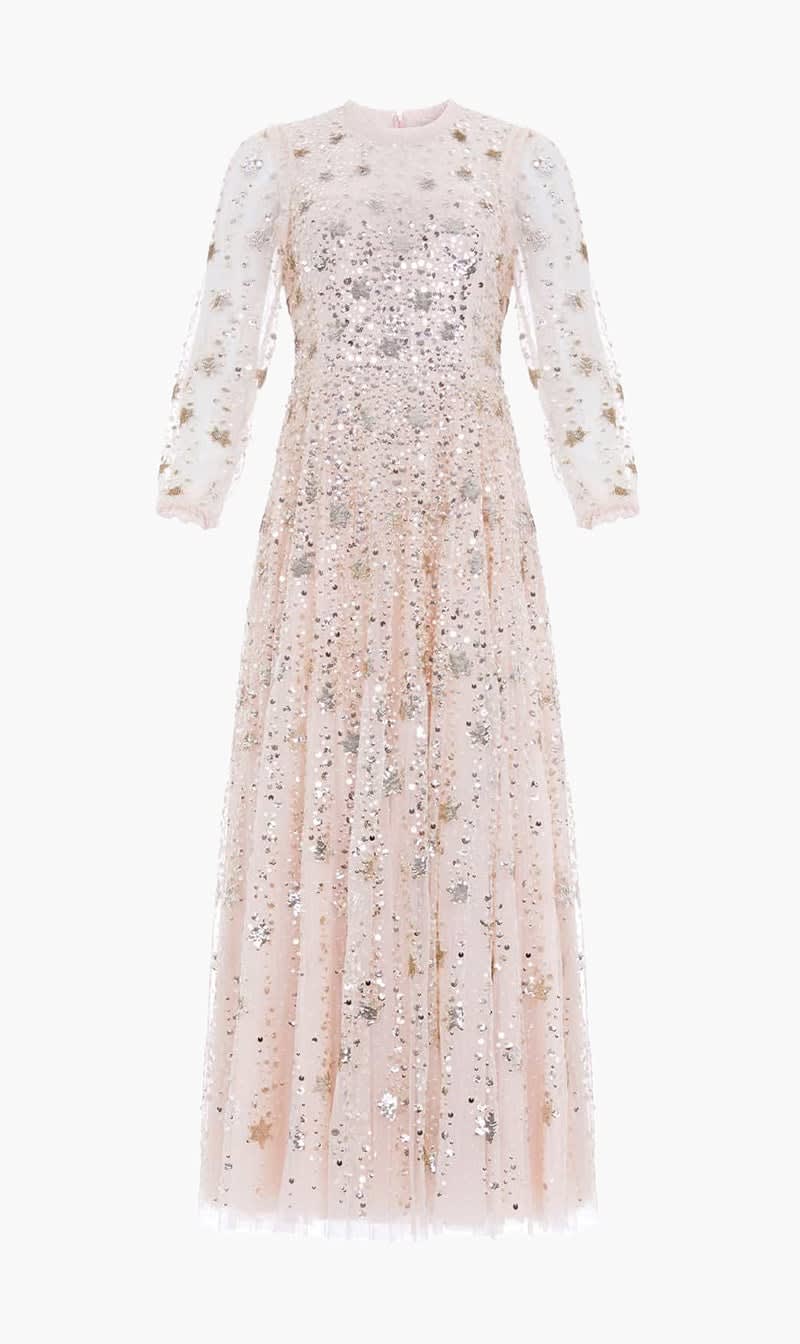 Needle & Thread Beige Signature Tulle Dress for Women
Needle & Thread Beige Signature Tulle Dress for Women
