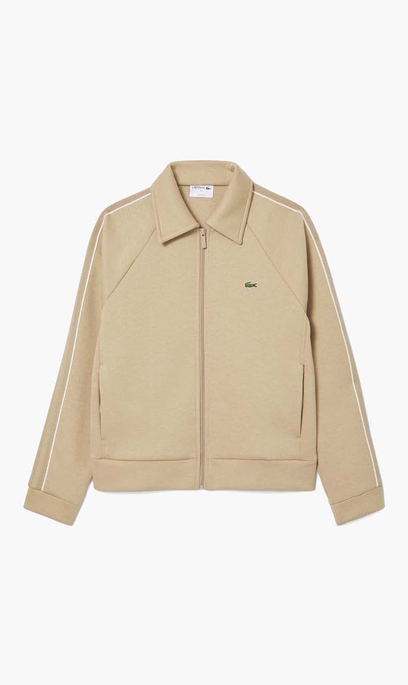 Lacoste Beige French Made Zipped Sweatshirt for Men
Lacoste Beige French Made Zipped Sweatshirt for Men