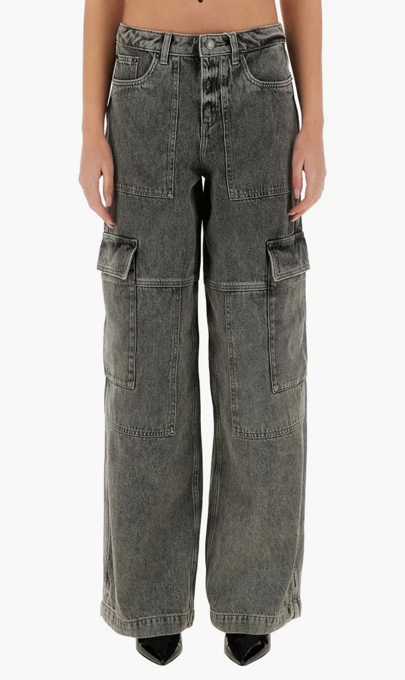 Michael Kors Grey Washed Denim Wide-leg Cargo Jeans for Women | The Deal Outlet
Michael Kors Grey Washed Denim Wide-leg Cargo Jeans for Women | The Deal Outlet