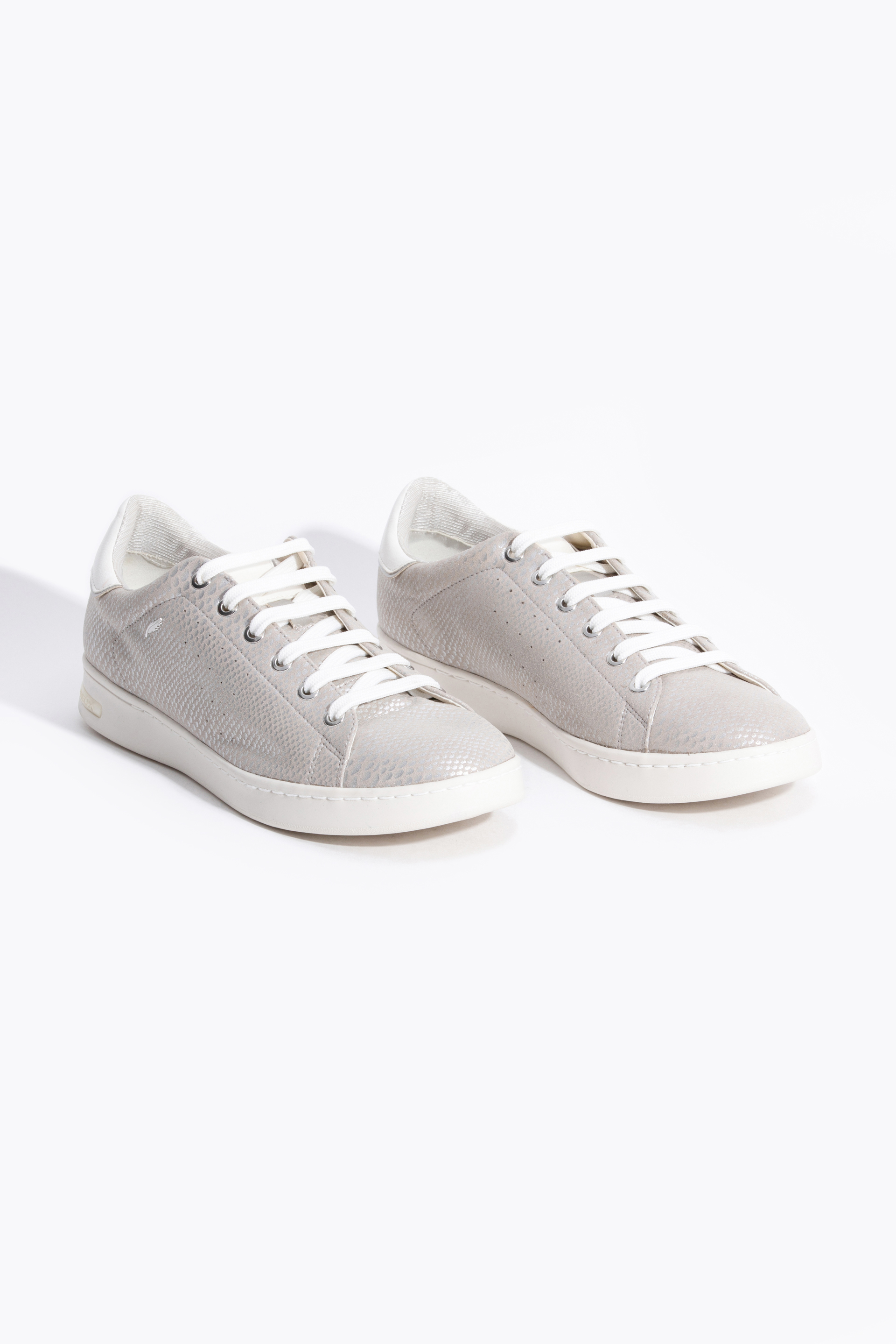 Geox Jaysen Printed Leather Sneakers
