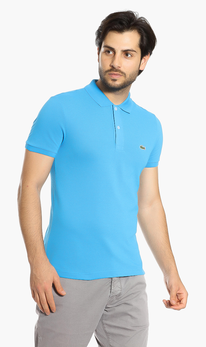 Lacoste Cotton Pique Slim Fit Polo Shirt