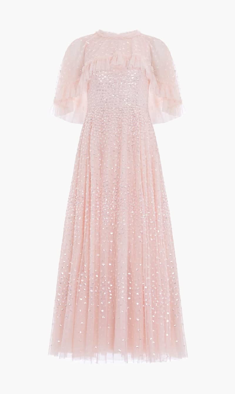 Needle & Thread Pink Scatter Dot Short Cape Ankle Gown for Women | The Deal Outlet
Needle & Thread Pink Scatter Dot Short Cape Ankle Gown for Women | The Deal Outlet