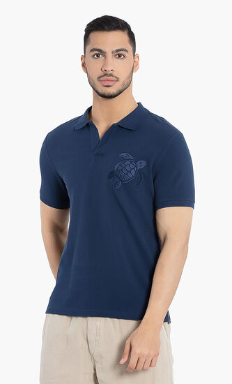 Cotton Pique Polo Shirt