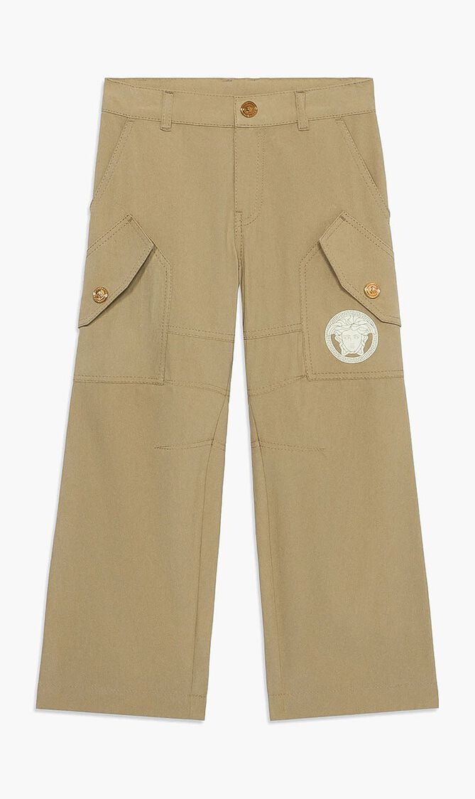 INFORMAL PANT COTTON DYED BROAD CLOTH MEDUSA PRINT