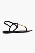 FLAT SANDAL T.10 PATENT CALF LEATHER
