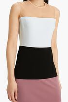 COLORBLOCK JERSEY DRESS