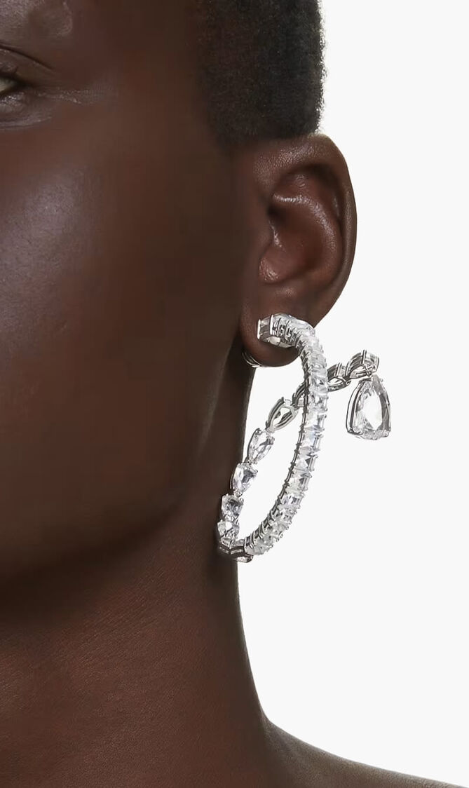 Matrix Hoop Earrings