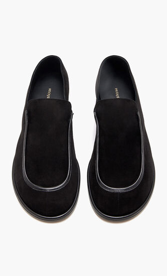 POLARIS SUEDE LEATHER BLACK