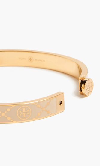 T Monogram Hinge Bracelet