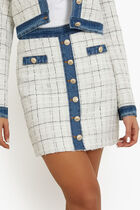 Tweed Mini Skirt