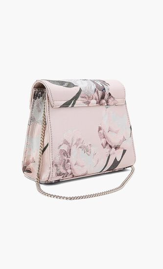 Woodland Jacquard Crystal Evening Bag