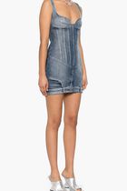 UPSIDE DOWN BUSTIER DRESS EXTREME WASH B