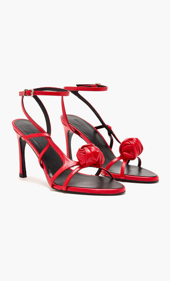 LEATHER KNOT SANDAL
