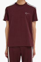 Short Sleeved T-Shirt with Contrasting Stripe