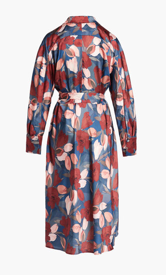 NOUVEAU MAGNOLIA BELTED SHIRTDRESS