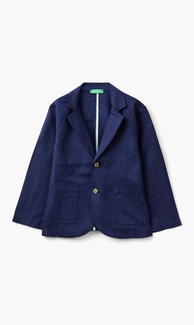 Linen Blend Blazer