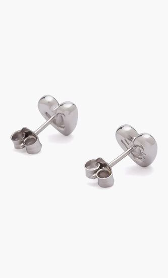 Puffy Heart Mini Stud Earrings