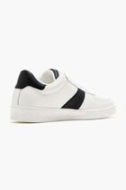 GEODE MANIFEST SNEAKER BLACK WHITE LEATHER