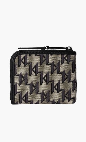K/Monogram JKRD Zip Wallet