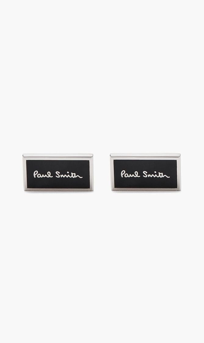 MEN CUFFLINK MATT LOGO