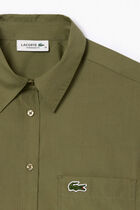 Oversized Fit Cotton Poplin Shirt