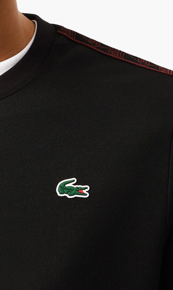 Jacquard Interlock Tennis Sweatshirt