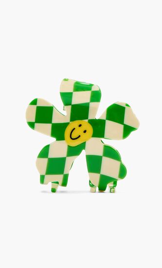 EMS ACCESORIES HAIR CLAWS DAISY GREEN