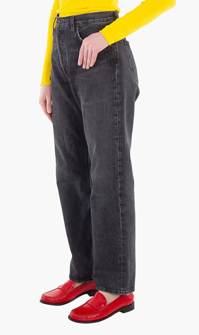 WOVEN DENIM PANTS