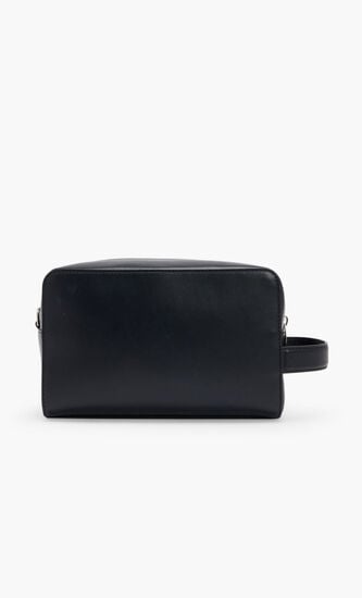 QUOTE BOOKISH POUCH BLACK WHITE