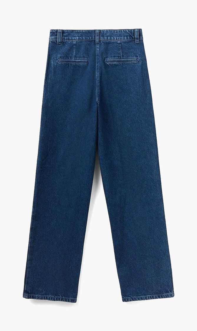 Solid Relaxed Fit Jeans