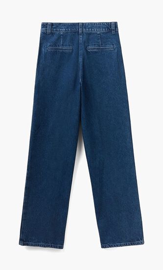 Solid Relaxed Fit Jeans