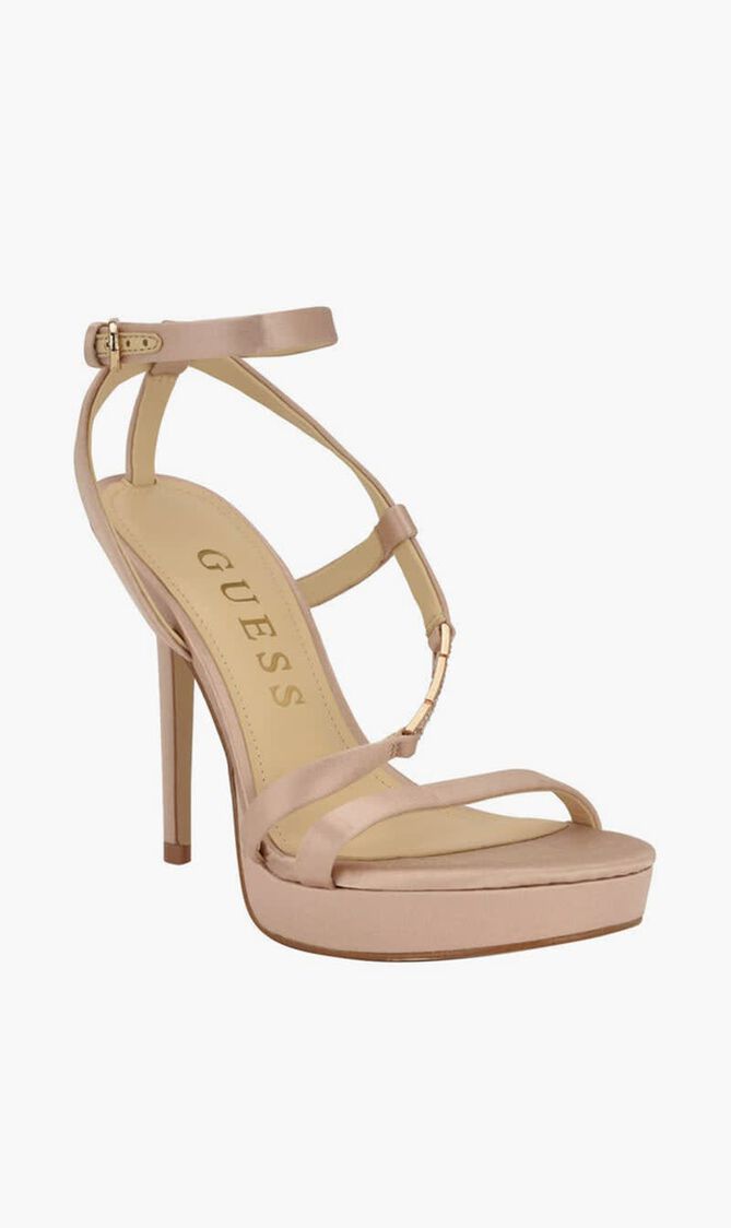 Lucier Satin Single Sole Sandals