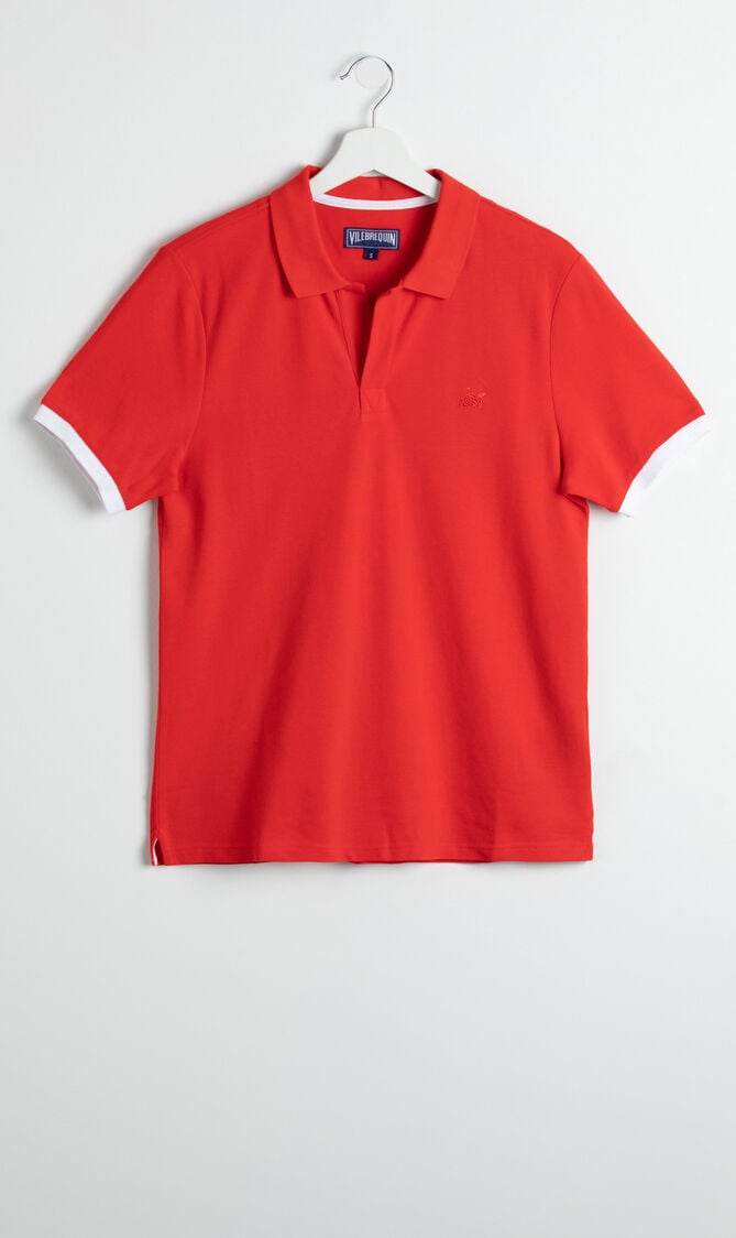 Palatin Solid Cotton Pique Polo