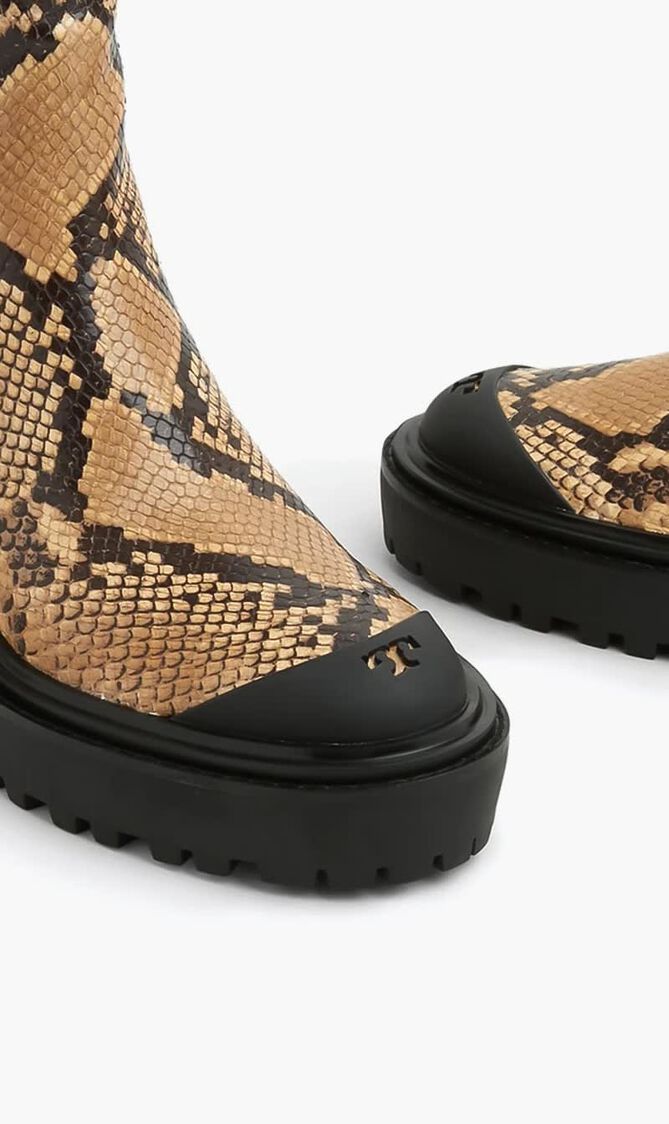 Chelsea Lug Flatform Boots