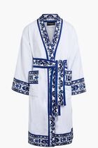 DGA MEDITERRANEAN BLUE BATHROBE