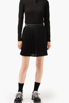 Short Pleated Elastic Waist Skirt