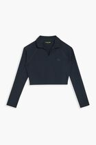 Ribbed Collar Shirt