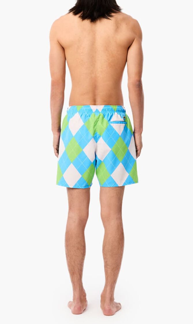 Printed Swim Trunks