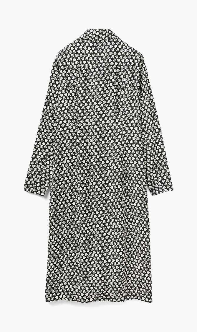 Printed Midi Dress