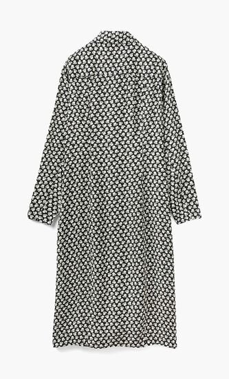 Printed Midi Dress