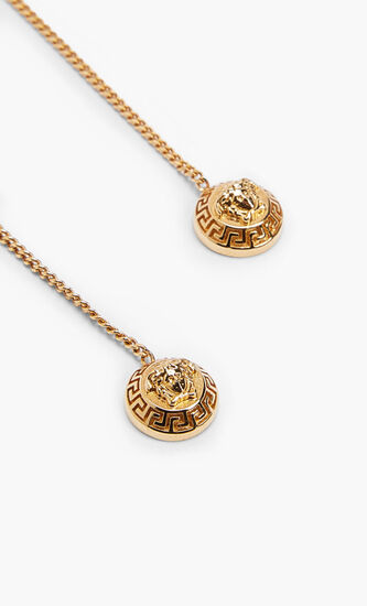 EARRINGS CROP TRIBUTE MEDUSA COIN