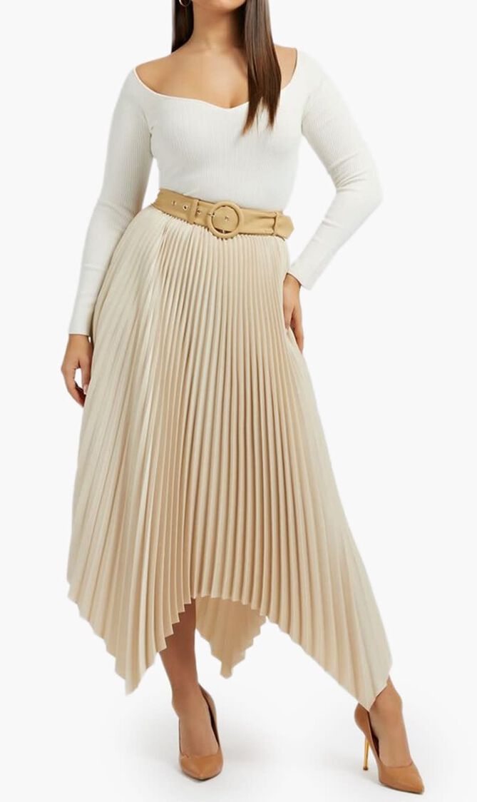 GAIA PLEATED SKIRT