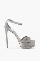 GREY SATINLIGHT CHROME STRASS
