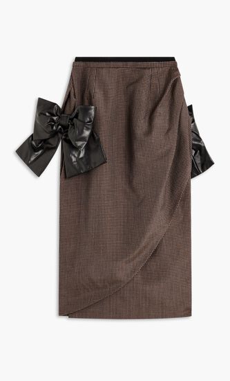 BROWNS MIDI SKIRT
