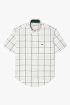 3D Window Pane Button Down Shirt