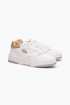 Lineshot Contrasted Collar Leather Trainers